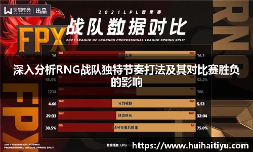 深入分析RNG战队独特节奏打法及其对比赛胜负的影响